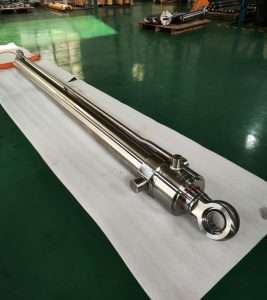 stainless steel cylinder transducer under water